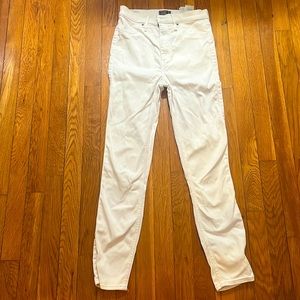 Abercrombie & Fitch white jeggings